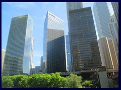 Skyline from the Loop, street level 52 - Illinois Center complex